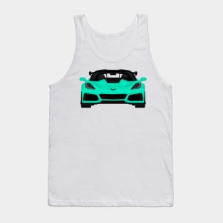 Z06 ZR1 TURQUOISE Tank Top